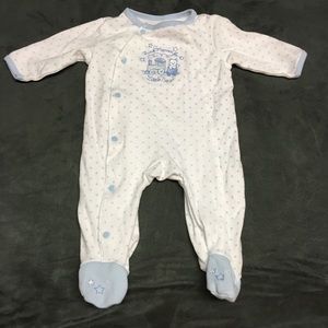 🍏Little Me 3 months baby boy onesie